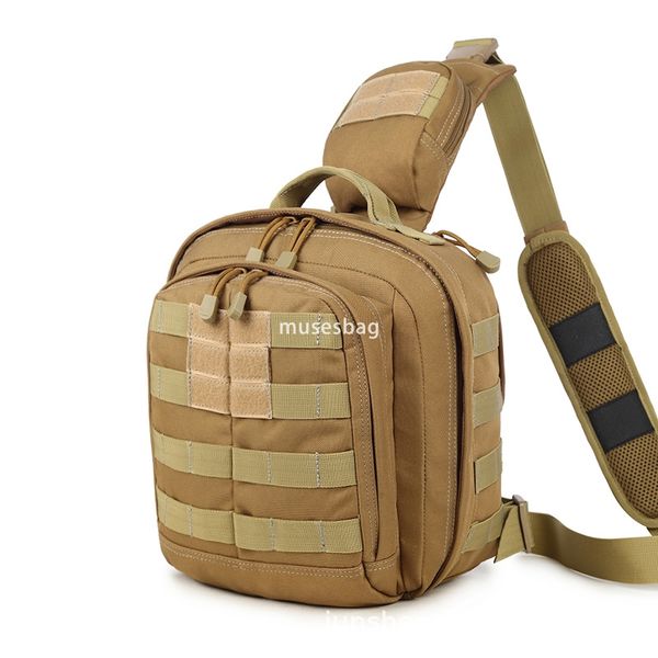 New Oxford cloth printed armpit bag outdoor camouflage large chest bag military fan shoulder bag large capacity handbag, Khaki
New Oxford cloth printed armpit bag outdoor camouflage large chest bag military fan shoulder bag large capacity handbag, Khaki