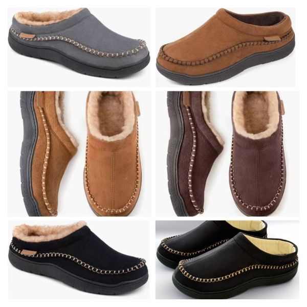 Fall casual cotton slippers designers design woolen edge indoor home outdoor leisure non-slip warm suede scuffs slippers, Red
Fall casual cotton slippers designers design woolen edge indoor home outdoor leisure non-slip warm suede scuffs slippers, Red