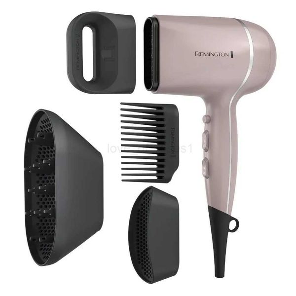 Pro Wet2Style Ceramic Ionic Hair Dryers Purple with 4 Unique Attachments Blow Dryer with CombM240723 Z260713