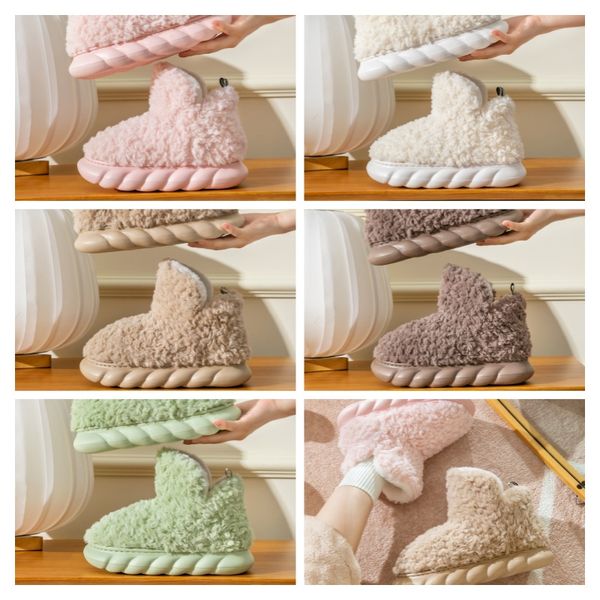 High-top cotton slippers winter warm Men and women couples Indoor and outdoor non-slip Soft bottom plush cotton booties, Brown
High-top cotton slippers winter warm Men and women couples Indoor and outdoor non-slip Soft bottom plush cotton booties, Brown