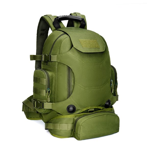 High capacity combination tactical Camping trip Oxford cloth outdoor backpack Army Camo Hiking backpack, Army green
High capacity combination tactical Camping trip Oxford cloth outdoor backpack Army Camo Hiking backpack, Army green