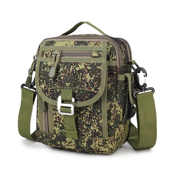 The new outdoor Russian Camouflage Men's Slant Bag 600D Oxford is waterproof and wear-resistant, Army green
The new outdoor Russian Camouflage Men's Slant Bag 600D Oxford is waterproof and wear-resistant, Army green