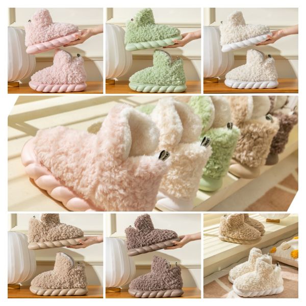 High-top cotton casual slipper winter warm couples Indoor and outdoor non-slip Soft bottom plush cotton booties Cute cotton shoe, Brown 
High-top cotton casual slipper winter warm couples Indoor and outdoor non-slip Soft bottom plush cotton booties Cute cotton shoe, Brown