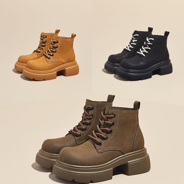 Fur Round Toe Ankle Boots Lace Up Patchwork Thick Sole Women New Style Shoes Winter Party Leather Boots Designer Heighten Shoes, Red
Fur Round Toe Ankle Boots Lace Up Patchwork Thick Sole Women New Style Shoes Winter Party Leather Boots Designer Heighten Shoes, Red