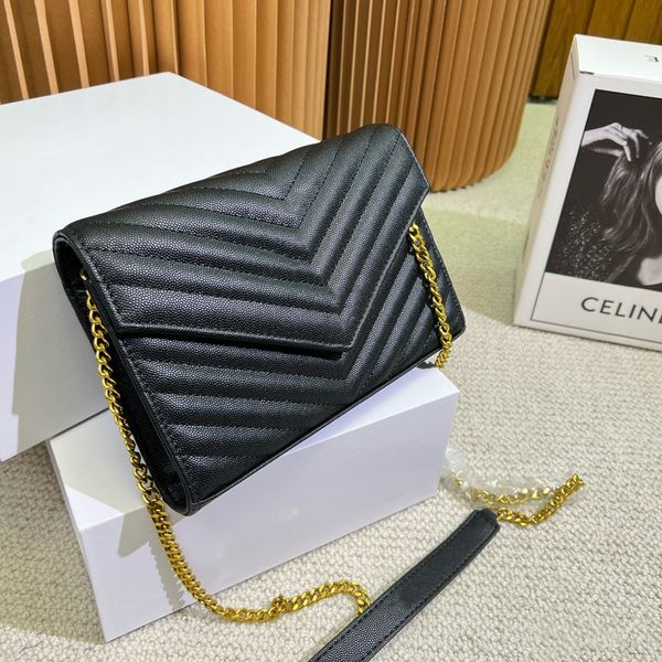 designer bag womens envelope bag Single shoulder Crossbody bag Chain bag fashionable luxury Classic handbag Cassandre matelasse wallet, Y-9-23cm
designer bag womens envelope bag Single shoulder Crossbody bag Chain bag fashionable luxury Classic handbag Cassandre matelasse wallet, Y-9-23cm