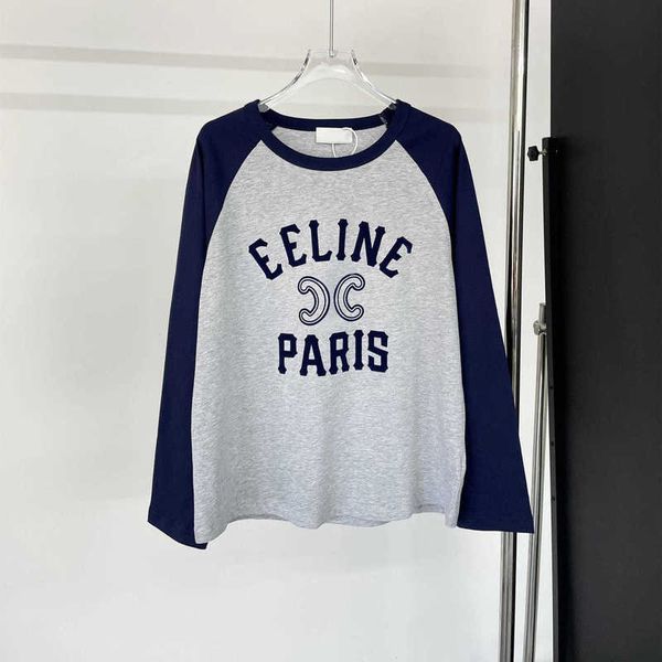 Women's T-Shirt designer brand High Version Three Standard Uniform Plush Long Sleeved T-shirt Base, Contrasting Color Printed Letter Cotton Versatile RNJG, White
Women's T-Shirt designer brand High Version Three Standard Uniform Plush Long Sleeved T-shirt Base, Contrasting Color Printed Letter Cotton Versatile RNJG, White