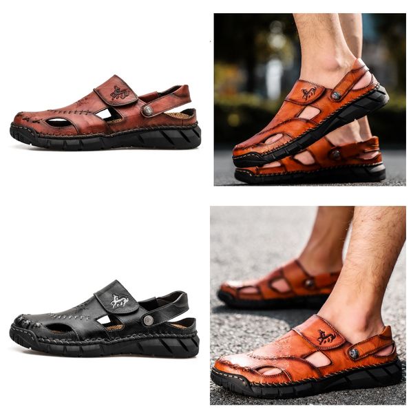 summer fall men's plus-size sandals Men's fashion leather beach shoes sandals men's shoes sewing shoes slippers outdoor original red brown GAI
summer fall men's plus-size sandals Men's fashion leather beach shoes sandals men's shoes sewing shoes slippers outdoor original red brown GAI
