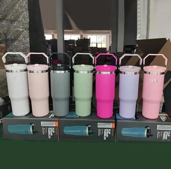 Bottles 30Oz 20Oz Tumblers Cups Heat Preservation Stainless Steel Outdoor Large Capacity Reusable Leakproof Flip Cup Water Bottle Mugs US STOCK, White
Bottles 30Oz 20Oz Tumblers Cups Heat Preservation Stainless Steel Outdoor Large Capacity Reusable Leakproof Flip Cup Water Bottle Mugs US STOCK, White