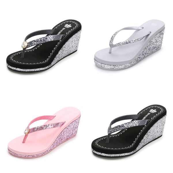 2024 new summer fall sequin rhinestones women's high heels flip-flops platform beach diamond Daily Outfit, Ppink
2024 new summer fall sequin rhinestones women's high heels flip-flops platform beach diamond Daily Outfit, Ppink