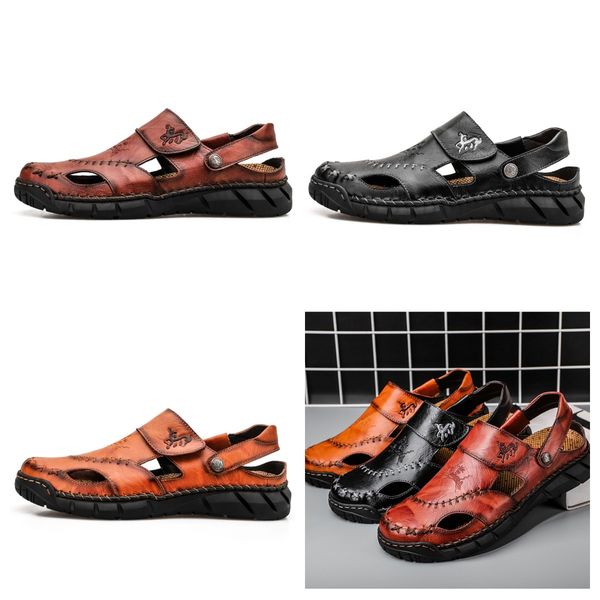SIZE 38-50 Men's plus-size Summer Fall Slippers Beach Outdoor Flat Slippers Platform Sandals sewing shoes designer slippers leather red black og GAI
SIZE 38-50 Men's plus-size Summer Fall Slippers Beach Outdoor Flat Slippers Platform Sandals sewing shoes designer slippers leather red black og GAI