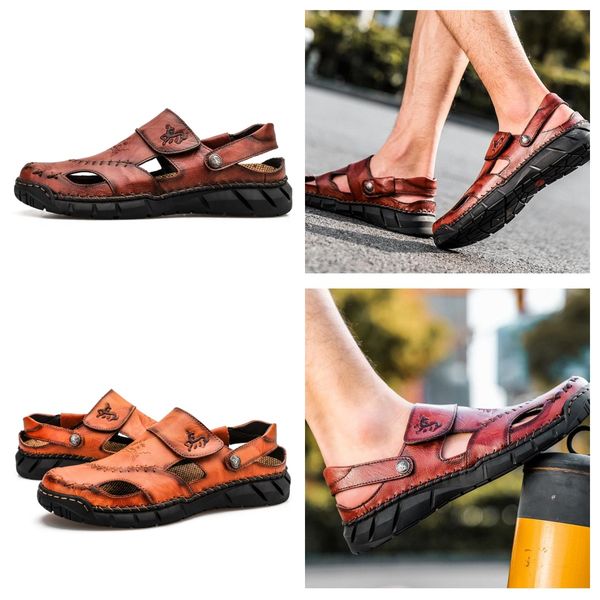 SIZE 38-50 Summer Fall Slippers Beach Outdoor Flat Slippers Men's plus-size Platform Sandals sewing shoes fashion luxury designer slippers leather balck GAI, Black
SIZE 38-50 Summer Fall Slippers Beach Outdoor Flat Slippers Men's plus-size Platform Sandals sewing shoes fashion luxury designer slippers leather balck GAI, Black