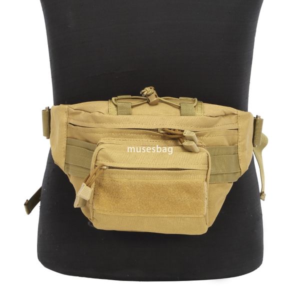 Camouflage multi-functional tactical Fanny pack men's and women's sports fishing Fanny pack outdoor sports mountaineering riding wholesale, Black
Camouflage multi-functional tactical Fanny pack men's and women's sports fishing Fanny pack outdoor sports mountaineering riding wholesale, Black