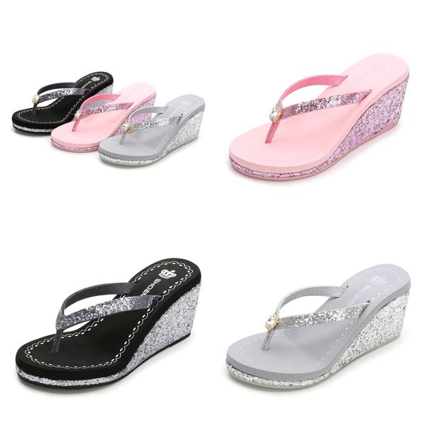 2024 summer sequined rhinestones women's high heels flip-flops Platform beach flip-flops fashion black silver pink, Brown
2024 summer sequined rhinestones women's high heels flip-flops Platform beach flip-flops fashion black silver pink, Brown