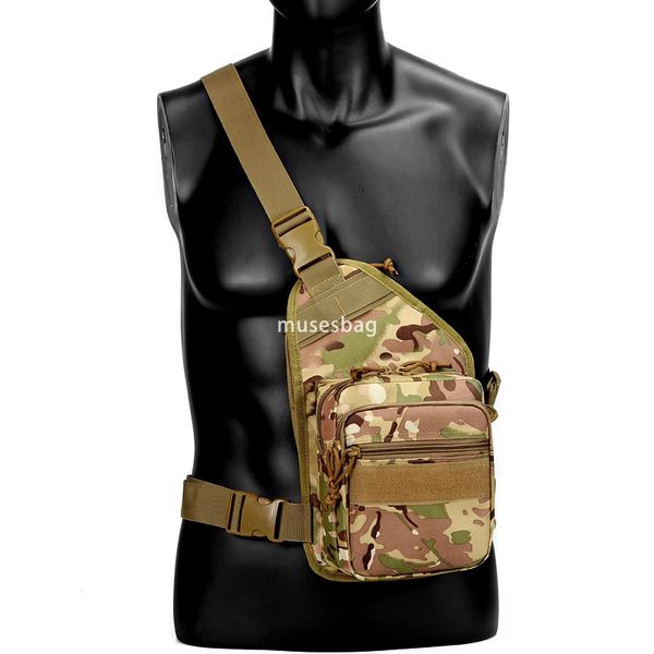 New sports outdoor tactical army camouflage chest bag crossbody bag riding travel hanging bag manufacturers direct supply, Cp
New sports outdoor tactical army camouflage chest bag crossbody bag riding travel hanging bag manufacturers direct supply, Cp