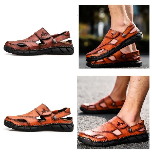 summer fall men's plus-size sandals Men's fashion leather beach shoes sandals men's shoes sewing shoes slippers outdoor original black red GAI
summer fall men's plus-size sandals Men's fashion leather beach shoes sandals men's shoes sewing shoes slippers outdoor original black red GAI