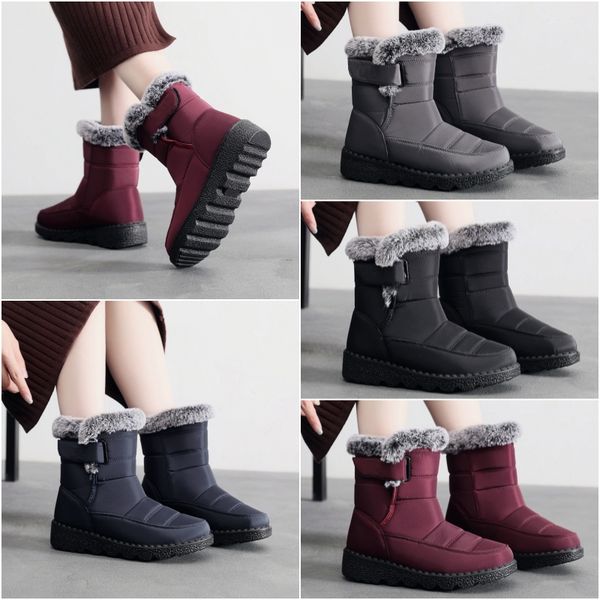 2024 casual Winter Outdoor Women's Ankle Snow Boots Mid Calf Snow Boots Wide Waterproof Velcro, Black
2024 casual Winter Outdoor Women's Ankle Snow Boots Mid Calf Snow Boots Wide Waterproof Velcro, Black
