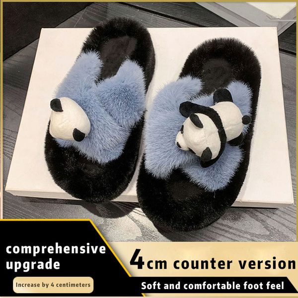 Designer Women's Summer rubber flat bottom Slippers White Blue Beige Indoor Comfortable Thick Plush Panda sandal Size 35-41, Khaki
Designer Women's Summer rubber flat bottom Slippers White Blue Beige Indoor Comfortable Thick Plush Panda sandal Size 35-41, Khaki