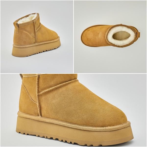 Winter classic new short plush women's ankle boots thick bottom casual warm women's snow boots ankle boots, Red
Winter classic new short plush women's ankle boots thick bottom casual warm women's snow boots ankle boots, Red
