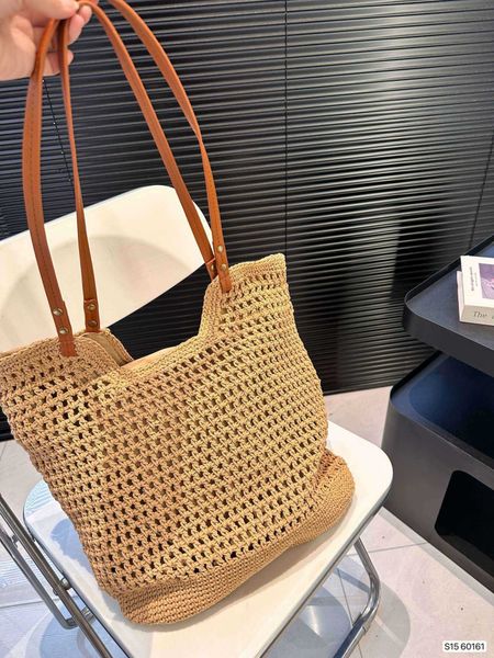2024 Rongmei New Woven Grass for Women Large Capacity Vegetable Basket Shoulder Bag Advanced Sensory Communication Diligent Tote Bag, Grey2
2024 Rongmei New Woven Grass for Women Large Capacity Vegetable Basket Shoulder Bag Advanced Sensory Communication Diligent Tote Bag, Grey2