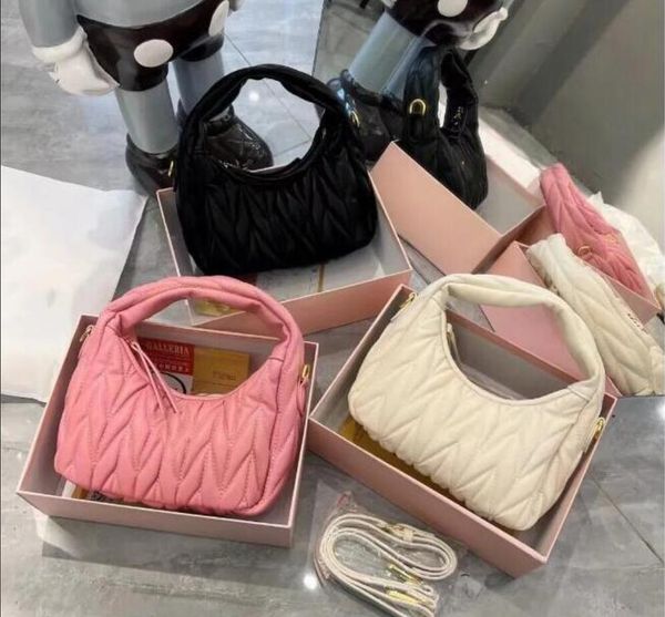 Women's pink Designer Cleo bag satchel tote Wander Matelasse underarm hobo Luxury Genuine Leather with shoulder strap clutch purses Crossbody bags handbag, Silver
Women's pink Designer Cleo bag satchel tote Wander Matelasse underarm hobo Luxury Genuine Leather with shoulder strap clutch purses Crossbody bags handbag, Silver