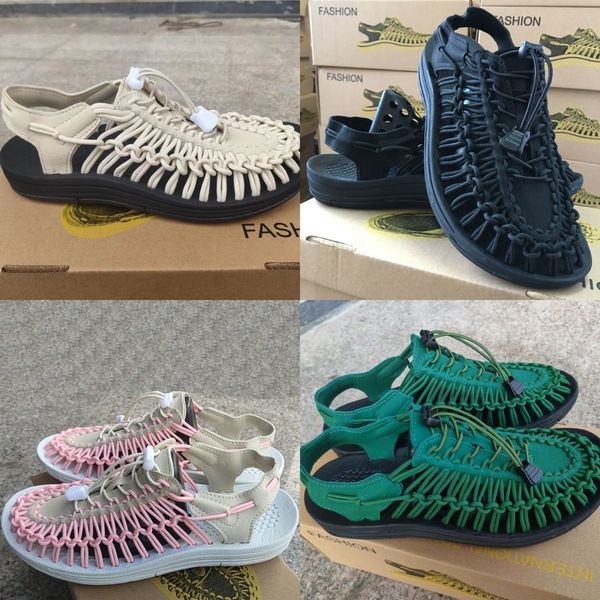 New Designer Shoes White Black Purple Pink Colorful Men's and Women's Sports Breathable Sandals Strap Weaving Sandals Durable Outdoor Training Sandals 35-48
New Designer Shoes White Black Purple Pink Colorful Men's and Women's Sports Breathable Sandals Strap Weaving Sandals Durable Outdoor Training Sandals 35-48