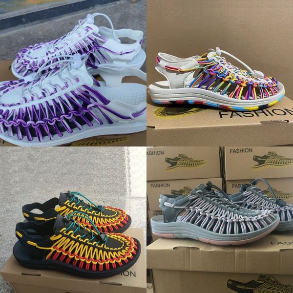 Designer Shoes White Purple Pink Colorful Men's and Women's Sports Breathable Sandals Strap Weaving Sandals Durable Outdoor Training Sandals 35-48, Orange
Designer Shoes White Purple Pink Colorful Men's and Women's Sports Breathable Sandals Strap Weaving Sandals Durable Outdoor Training Sandals 35-48, Orange