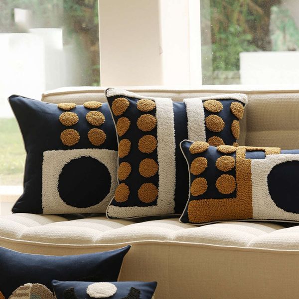 Bohemian cover Living Room Sofa Homestay Geometric Circle Veet Embroidery Cushion Bedroom Bedhead Pillow case
Bohemian cover Living Room Sofa Homestay Geometric Circle Veet Embroidery Cushion Bedroom Bedhead Pillow case