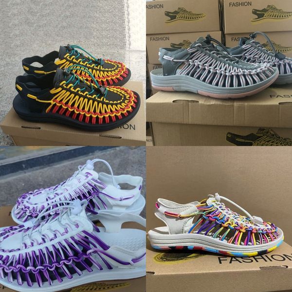 2024 Designer Shoes Purple Pink Colorful Men's and Women's Sports Breathable Sandals Strap Weaving Sandals Durable Outdoor Training Sandals 35-48
2024 Designer Shoes Purple Pink Colorful Men's and Women's Sports Breathable Sandals Strap Weaving Sandals Durable Outdoor Training Sandals 35-48