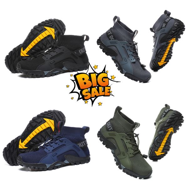 Designer Shoes Free shipping Black blue Men's Women's lace-up resistant sports casual shoes Outdoor breathable lightweight High cut thick soled 38-48
Designer Shoes Free shipping Black blue Men's Women's lace-up resistant sports casual shoes Outdoor breathable lightweight High cut thick soled 38-48