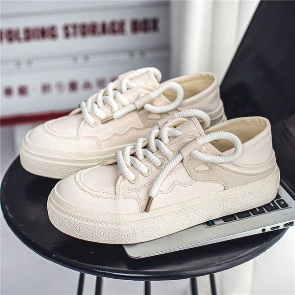 Fashion Explosive pattern Designer Shoes Free shipping Black beige Men's lace-up Wear Canvas leather thick soled shoes casual shoes Outdoor breathable size 39-44, Ivory
Fashion Explosive pattern Designer Shoes Free shipping Black beige Men's lace-up Wear Canvas leather thick soled shoes casual shoes Outdoor breathable size 39-44, Ivory