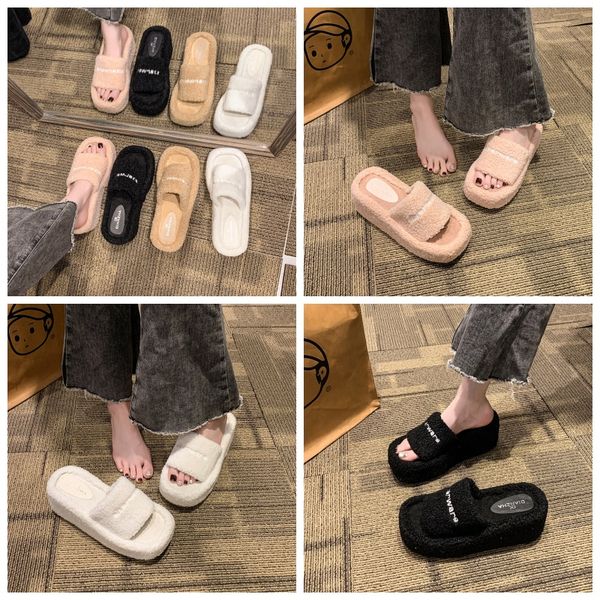 Designer Fluffy Slippers for Men and Women Luxury Paris Wool Winter Wool slippers Fur plush warm Letter sandals Comfortable plush girls flip-flops, Brown
Designer Fluffy Slippers for Men and Women Luxury Paris Wool Winter Wool slippers Fur plush warm Letter sandals Comfortable plush girls flip-flops, Brown