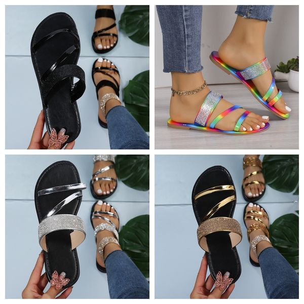 designer sandals sparkly Slippers Shiny Rhinestone Women Casual Roman Sandals Ladies Summer Slip on Flats Boho Beach Home black GAI
designer sandals sparkly Slippers Shiny Rhinestone Women Casual Roman Sandals Ladies Summer Slip on Flats Boho Beach Home black GAI