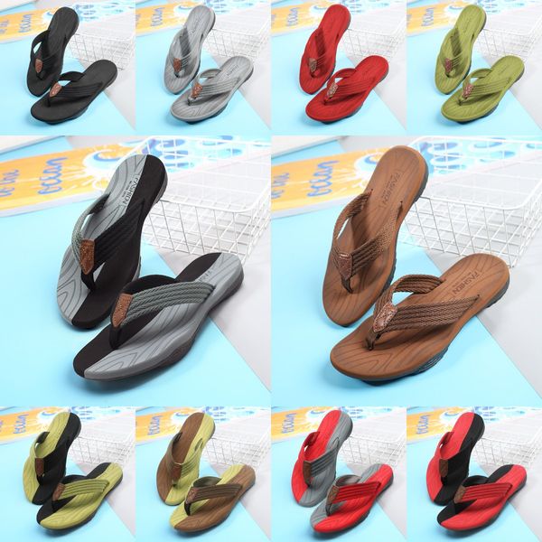 2024 summer new wearable slippers mens womens non slip thick soled black red green blue slippers
2024 summer new wearable slippers mens womens non slip thick soled black red green blue slippers