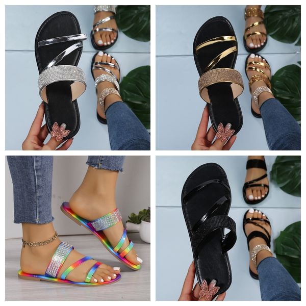 designer sandals Shiny Rhinestone Slippers Womens Casual Diamond Roman Sandals Ladies Summer Slip on Flats citywalk Beach Home gold GAI, Black
designer sandals Shiny Rhinestone Slippers Womens Casual Diamond Roman Sandals Ladies Summer Slip on Flats citywalk Beach Home gold GAI, Black