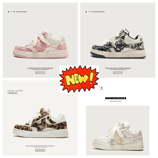 designer shoes for men women designer sneakers black white grey green navy mens womens outdoor sports trainers pink breathable Leopard casual shoes size 35-44, Brown
designer shoes for men women designer sneakers black white grey green navy mens womens outdoor sports trainers pink breathable Leopard casual shoes size 35-44, Brown