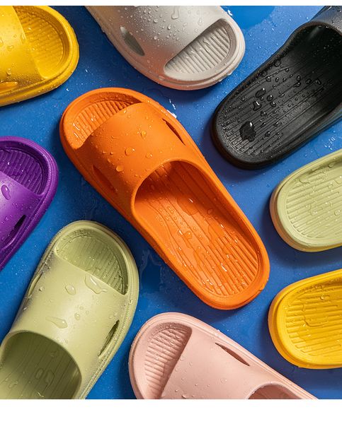 2024 summer new wearable slippers mens womens non slip thick soled black yellow blue orange green slippers for home use
2024 summer new wearable slippers mens womens non slip thick soled black yellow blue orange green slippers for home use
