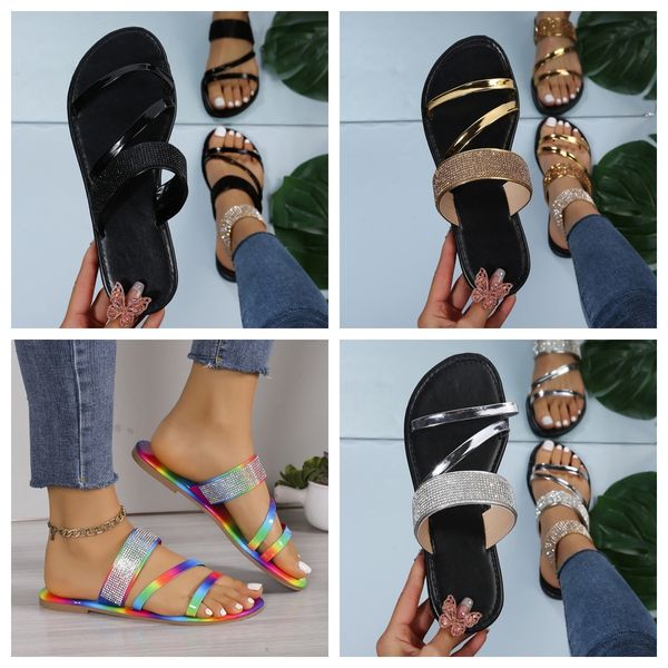 designer sandals Shiny Rhinestone Slippers Womens Casual Diamond Roman Sandals Ladies Summer Slip on Flats citywalk Beach Home black GAI, Silver
designer sandals Shiny Rhinestone Slippers Womens Casual Diamond Roman Sandals Ladies Summer Slip on Flats citywalk Beach Home black GAI, Silver