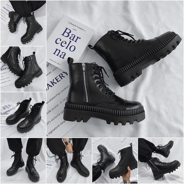 2024 new Martin boots British style men's high-top leather boots trend side zipper fall and winter Martin workwear shoes, Black
2024 new Martin boots British style men's high-top leather boots trend side zipper fall and winter Martin workwear shoes, Black