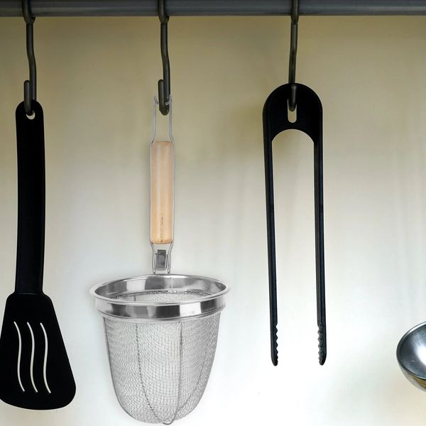 2026 Strainer Mesh Basket Pasta Noodle Colander Stainless Steel Skimmer Fine Coffee Spaghetti Spoon Spider Food Filter Strainers Free Shipping