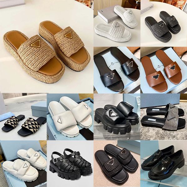 Free Shipping 2024 Designers Sandals Slippers luxury shoe sandale women triangle Sliders sandal Raffias Straw weave platform shoes Slide beach pool flat Slipper, Grey
Free Shipping 2024 Designers Sandals Slippers luxury shoe sandale women triangle Sliders sandal Raffias Straw weave platform shoes Slide beach pool flat Slipper, Grey