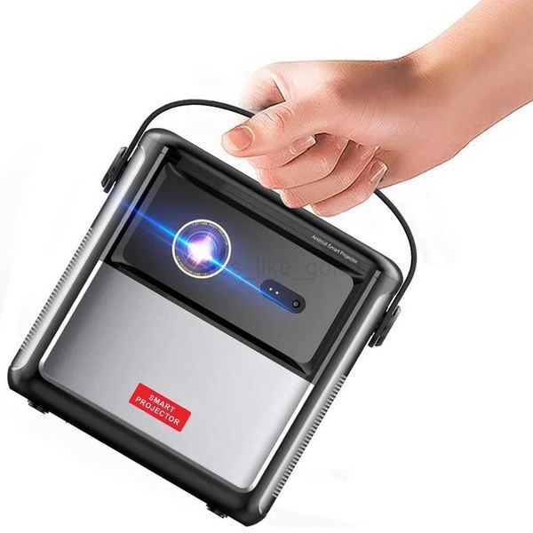 VIVICINE S8 DLP 3D 1080p ProjectorAndroid 11 WiFi Mini Portable Home Theater 4K Video Game ProjectorBuilt-in 15000 mAh batteryM240729