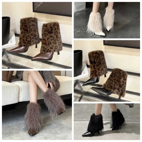 2024 Pointed Toe High Heel Short Boots Niche Fashion Design Leopard and Feather Fashion Boots Fall and Winter Slim Short Boots, Red
2024 Pointed Toe High Heel Short Boots Niche Fashion Design Leopard and Feather Fashion Boots Fall and Winter Slim Short Boots, Red