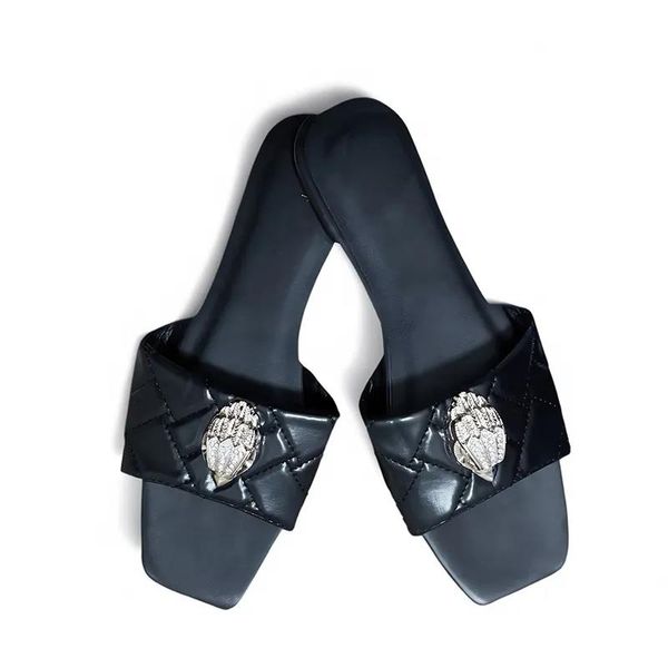 Kurt Geiger Women Flat Bottom Slippers Splice Rainbow Sandals Fashion Eagle Head Inlaid Diamond Slipper Summer Flat Beach Flip Flops, Lightgreen
Kurt Geiger Women Flat Bottom Slippers Splice Rainbow Sandals Fashion Eagle Head Inlaid Diamond Slipper Summer Flat Beach Flip Flops, Lightgreen