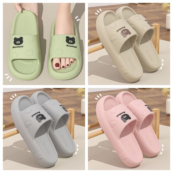 2024 eva small bear slippers cartoon slides cushion slippers men women thick soles wear-resistant non-slip bathroom home black grey GAI
2024 eva small bear slippers cartoon slides cushion slippers men women thick soles wear-resistant non-slip bathroom home black grey GAI