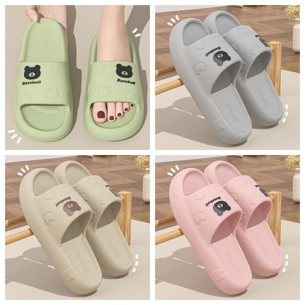 freen shipping eva small bear slippers cartoon slides cushion slippers mens thick soles non-slip bathroom home green GAI, Black
freen shipping eva small bear slippers cartoon slides cushion slippers mens thick soles non-slip bathroom home green GAI, Black