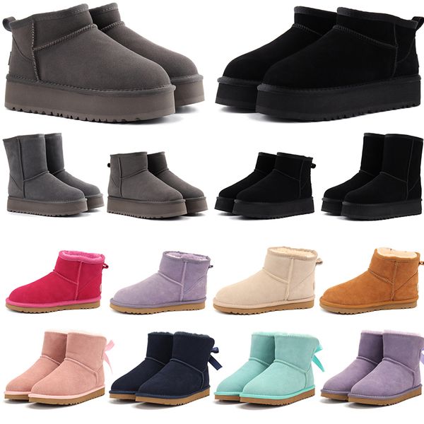 classic boots designer Ultra Mini women Snow Boots brown black grey pink red blue high low keep warm trainers sneakers
classic boots designer Ultra Mini women Snow Boots brown black grey pink red blue high low keep warm trainers sneakers
