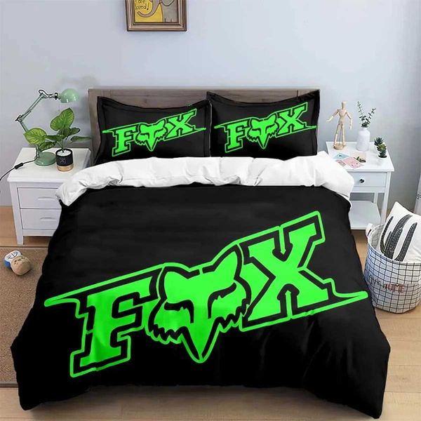 F-Fox Racing Pattern Sets Exquisite Bed Supplies Duvet Cover Comforter Bedding Set Birthday Gift Y240730, White
F-Fox Racing Pattern Sets Exquisite Bed Supplies Duvet Cover Comforter Bedding Set Birthday Gift Y240730, White