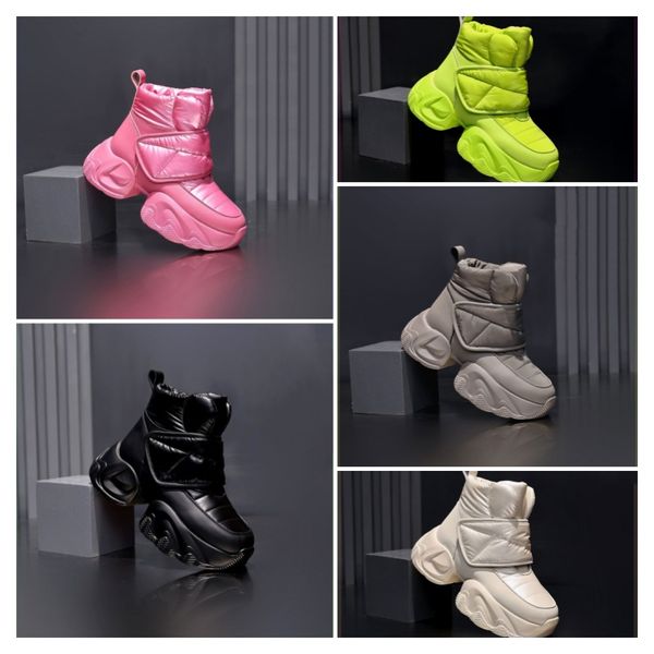 2024 New fashion thick bottom heightening sports casual thick bottom trend boots non-slip warm snow boot, Black
2024 New fashion thick bottom heightening sports casual thick bottom trend boots non-slip warm snow boot, Black