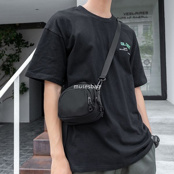 Men's single shoulder crossbody bag lightweight fashion casual men's bag small bag portable sports small backpack mini mobile phone bag, Black
Men's single shoulder crossbody bag lightweight fashion casual men's bag small bag portable sports small backpack mini mobile phone bag, Black