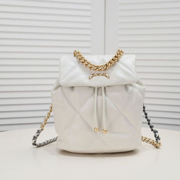 Designer cc Backpack Caviar Bag Luxury Shoulder Bag School Bag Designer Crossbody Bag Mini Shoulder Tote, Black
Designer cc Backpack Caviar Bag Luxury Shoulder Bag School Bag Designer Crossbody Bag Mini Shoulder Tote, Black